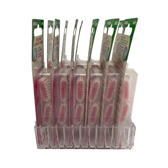 SilverCare Plus Flexible 2-Pc Toothbrush Spare Heads Soft Lot of 12 Packs